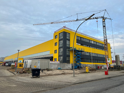 Vergabe- und Projektmanagement Erweiterung Paketverteilzentrum DHL Hamburg