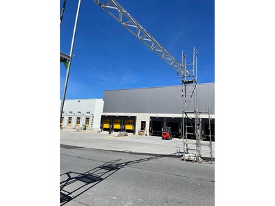 Projektmanagement Erweiterung Paketzentrum DHL Neumünster