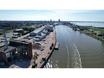 Award en projectbeheer voor de nieuwbouw van de logistieke faciliteit in Hannover Hafen