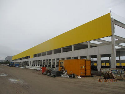 Vergabe- und Projektmanagement Erweiterung Paketverteilzentrum DHL Hamburg