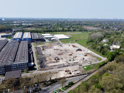 Procurement and project management new construction logistics center in Oberhausen