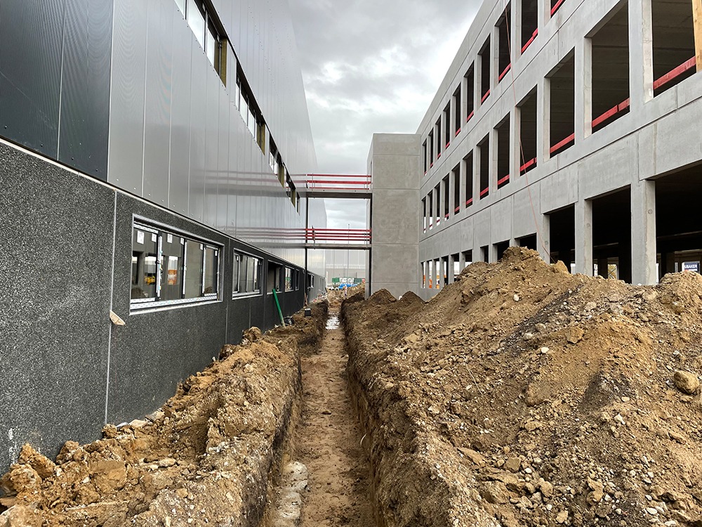 Projektmanagement Neubau Distributionszentrum bei Hamburg
