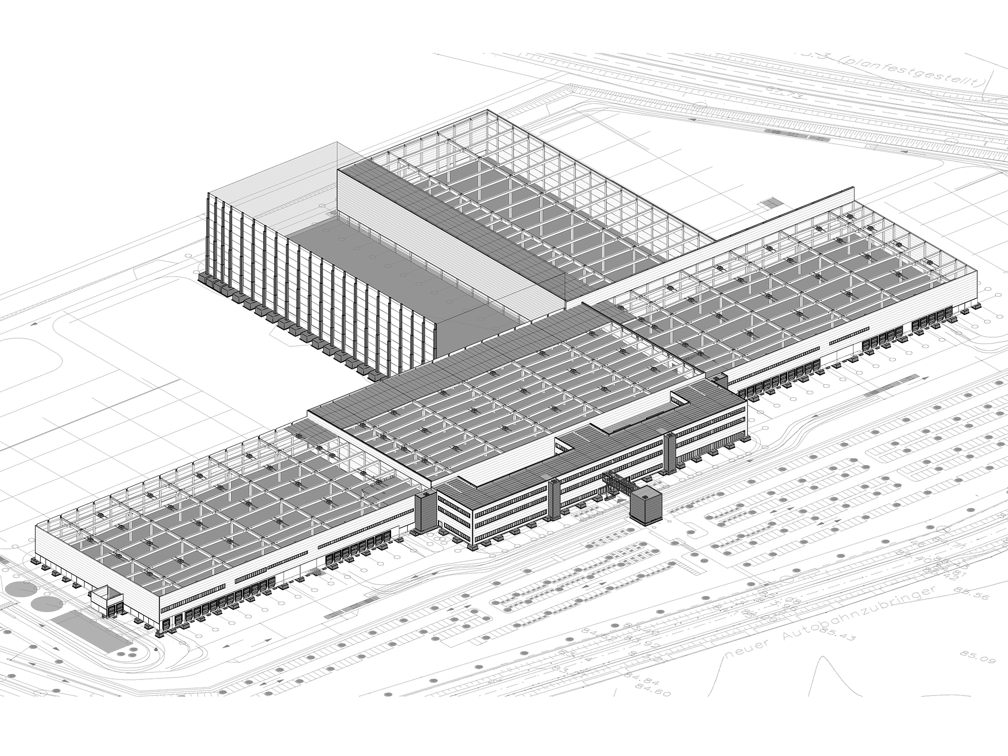 Vergabe- und Projektmanagement Neubau Hochregallager Avnet in Bernburg