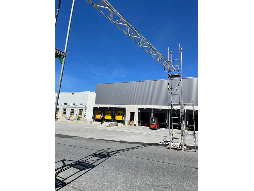 Projektmanagement Erweiterung Paketzentrum DHL Neumünster
