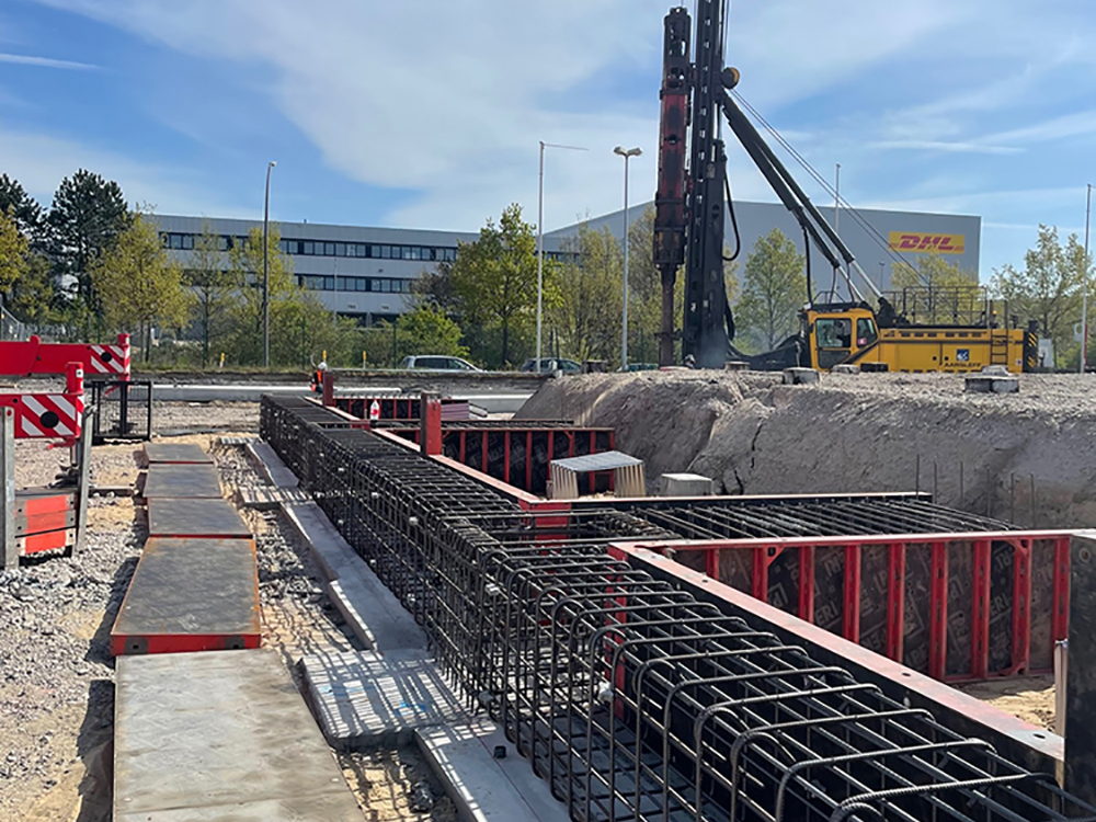 Procurement- and project management expansion of parcel distribution center DHL Hamburg